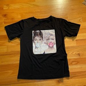 Audrey Hepburn and Marilyn Monroe Graphic Tee